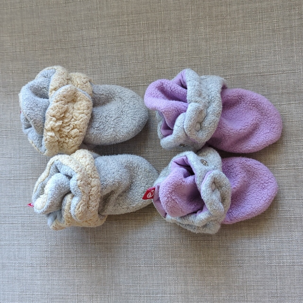Zutano Booties - 12 mos.